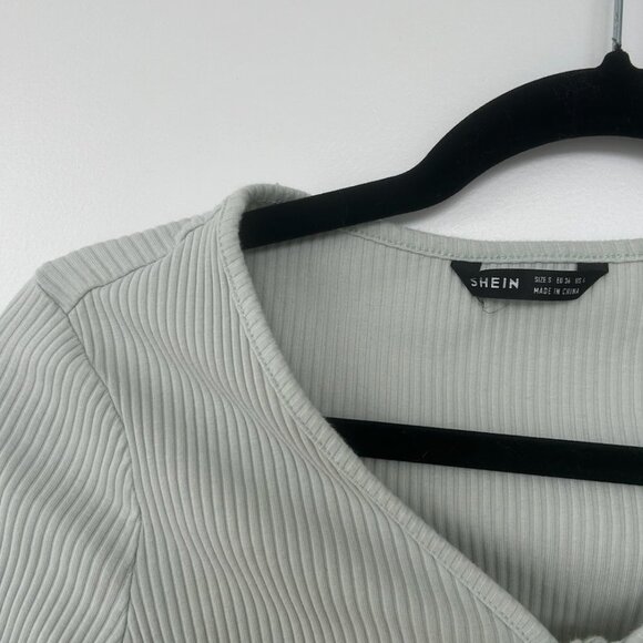 Ribbed Tie Top - Picture 2 of 5